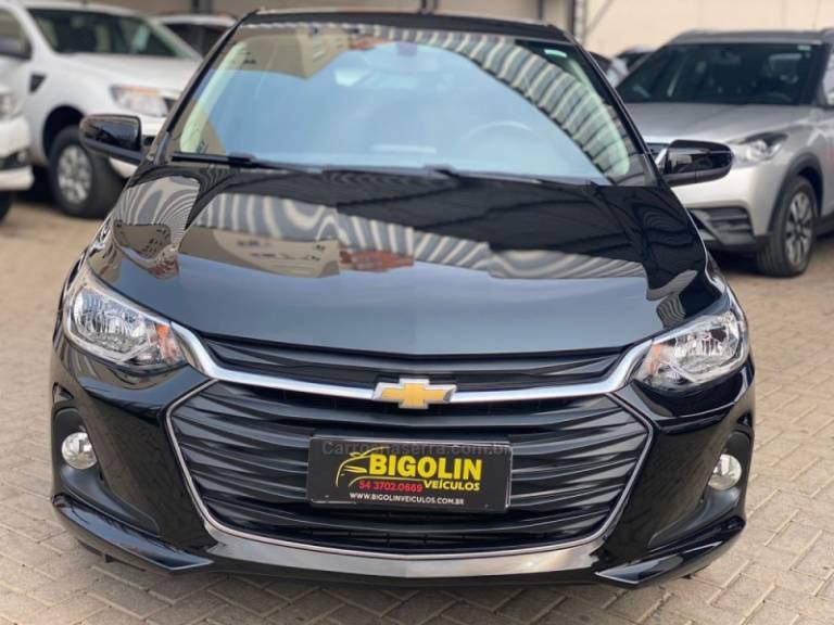 CHEVROLET - ONIX - 2020/2020 - Preta - R$ 77.000,00